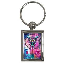 Owl Dreamcatcher Key Chain (rectangle) by Sudhe