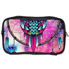 Owl Dreamcatcher Toiletries Bag (two Sides) by Sudhe