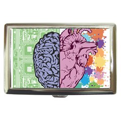 Brain-heart-balance-emotion Cigarette Money Case