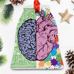 Brain-heart-balance-emotion Ornament (Bell)