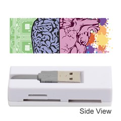 Brain-heart-balance-emotion Memory Card Reader (Stick)