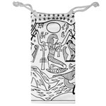 Egyptian-hieroglyphics-history-seb Jewelry Bag Front