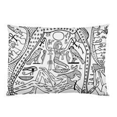 Egyptian-hieroglyphics-history-seb Pillow Case by Sudhe