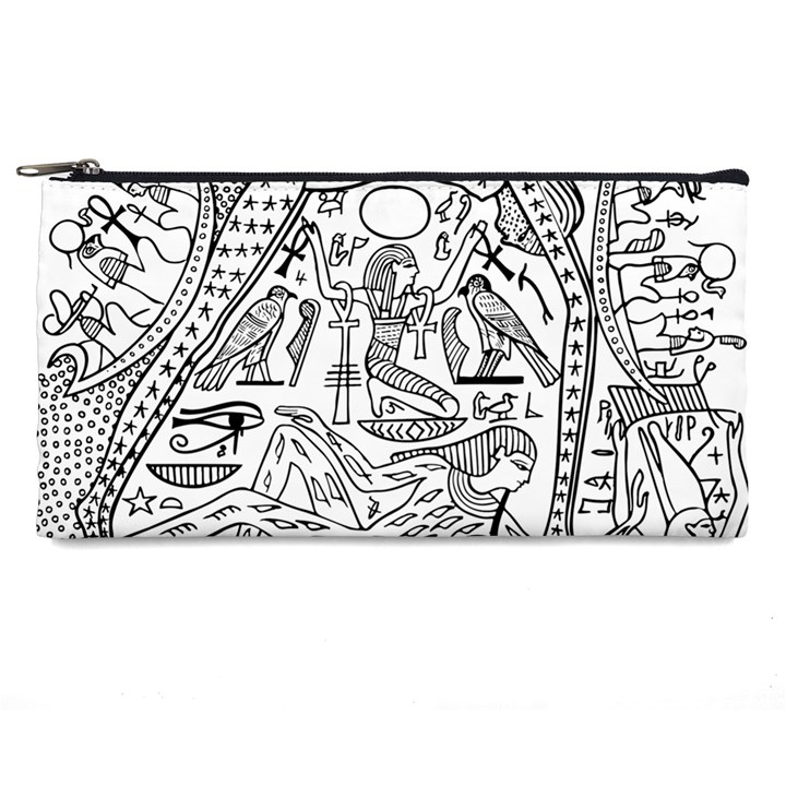 Egyptian-hieroglyphics-history-seb Pencil Case