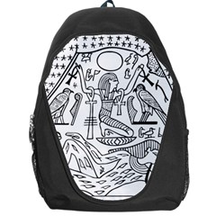 Egyptian-hieroglyphics-history-seb Backpack Bag by Sudhe