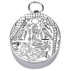 Egyptian-hieroglyphics-history-seb Silver Compasses by Sudhe