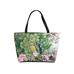 Peafowl Peacock Feather-beautiful Classic Shoulder Handbag by Sudhe