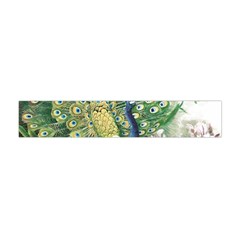 Peafowl Peacock Feather-beautiful Flano Scarf (mini) by Sudhe