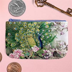 Peafowl Peacock Feather-beautiful Large Coin Purse by Sudhe