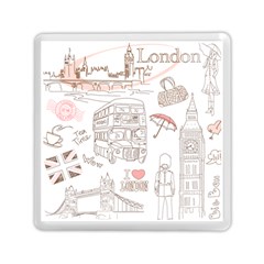 London-paris-drawing-vector-london-comics Memory Card Reader (square) by Sudhe