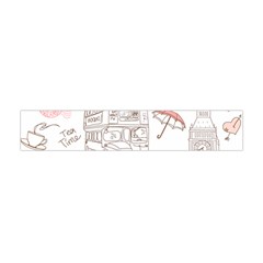 London-paris-drawing-vector-london-comics Flano Scarf (mini) by Sudhe