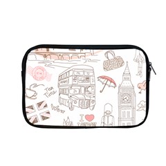 London-paris-drawing-vector-london-comics Apple Macbook Pro 13  Zipper Case by Sudhe