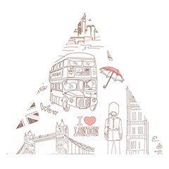 London-paris-drawing-vector-london-comics Wooden Puzzle Triangle by Sudhe