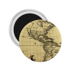 Map-vintage-old-ancient-antique 2 25  Magnets by Sudhe