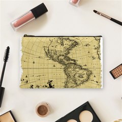 Map-vintage-old-ancient-antique Cosmetic Bag (medium) by Sudhe