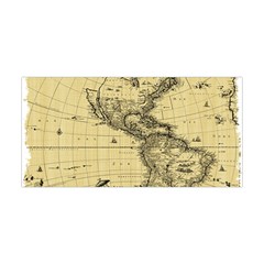 Map-vintage-old-ancient-antique Yoga Headband by Sudhe