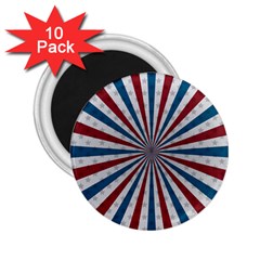 Usa-deco-background 2 25  Magnets (10 Pack)  by Sudhe