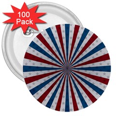 Usa-deco-background 3  Buttons (100 Pack)  by Sudhe