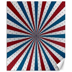 Usa-deco-background Canvas 8  X 10  by Sudhe