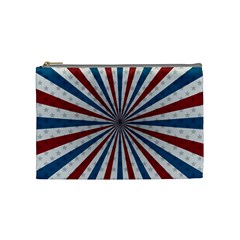 Usa-deco-background Cosmetic Bag (medium) by Sudhe