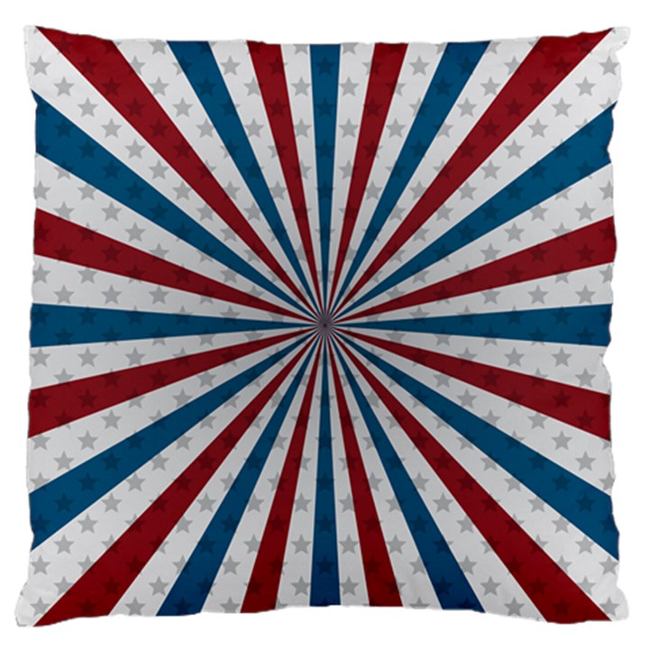 Usa-deco-background Large Cushion Case (Two Sides)