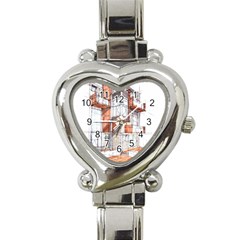 Rag-flats-onion-flats-llc-architecture-drawing Graffiti-architecture Heart Italian Charm Watch by Sudhe