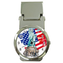 Statue Of Liberty Independence Day Poster Art Money Clip Watches