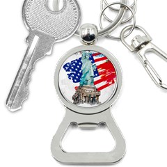 Statue Of Liberty Independence Day Poster Art Bottle Opener Key Chain