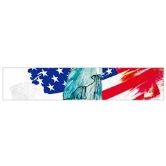 Statue Of Liberty Independence Day Poster Art Small Flano Scarf