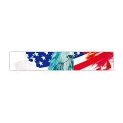 Statue Of Liberty Independence Day Poster Art Flano Scarf (Mini)