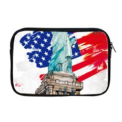 Statue Of Liberty Independence Day Poster Art Apple MacBook Pro 17  Zipper Case