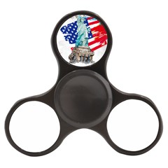 Statue Of Liberty Independence Day Poster Art Finger Spinner by Sudhe