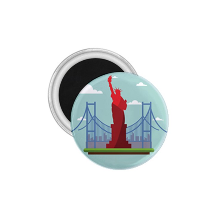 New-york-usa-liberty-landmark 1.75  Magnets