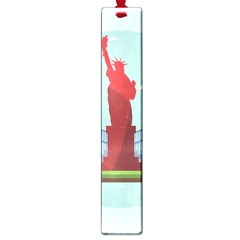 New-york-usa-liberty-landmark Large Book Marks by Sudhe