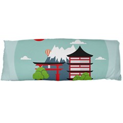 Japan-landmark-landscape-view Body Pillow Case Dakimakura (two Sides) by Sudhe