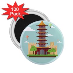 China-landmark-landscape-chinese 2 25  Magnets (100 Pack)  by Sudhe