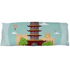 China-landmark-landscape-chinese Body Pillow Case Dakimakura (two Sides) by Sudhe