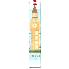 London-watch-landmark-england Large Book Marks by Sudhe