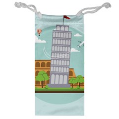 Roma-landmark-landscape-italy-rome Jewelry Bag by Sudhe