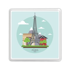 Paris-france-french-europe-travel Memory Card Reader (square) by Sudhe