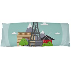 Paris-france-french-europe-travel Body Pillow Case Dakimakura (two Sides) by Sudhe