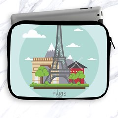 Paris-france-french-europe-travel Apple Ipad 2/3/4 Zipper Cases by Sudhe