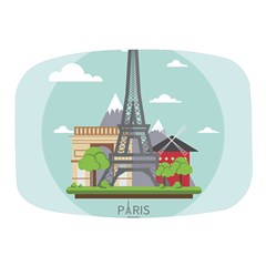 Paris-france-french-europe-travel Mini Square Pill Box