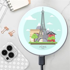 Paris-france-french-europe-travel Wireless Charger by Sudhe