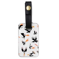 Dragon-phoenix-fire-bird-ancient Luggage Tag (one Side) by Sudhe