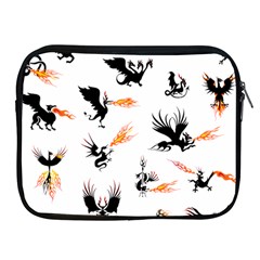 Dragon-phoenix-fire-bird-ancient Apple Ipad 2/3/4 Zipper Cases by Sudhe