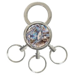 Tribal Pop 3-ring Key Chain by MRNStudios