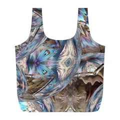 Tribal Pop Full Print Recycle Bag (l) by MRNStudios