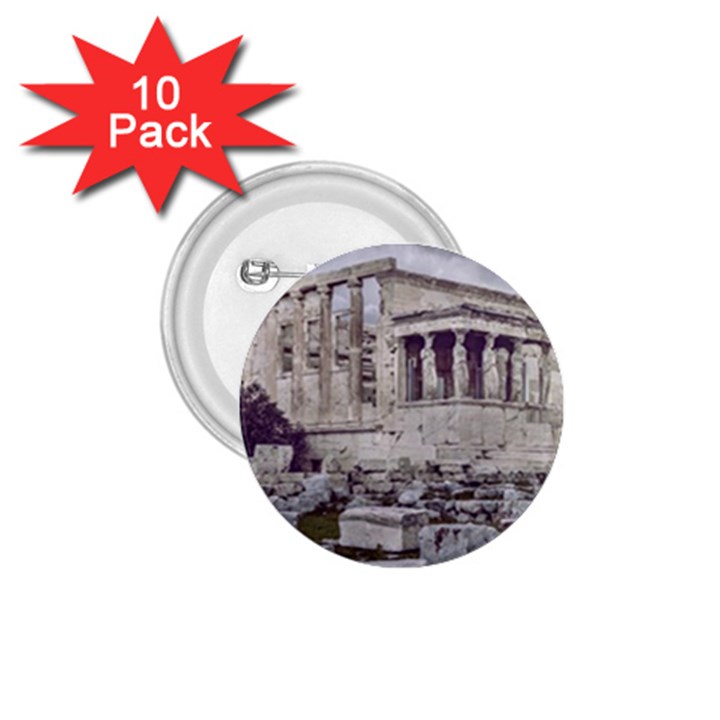 Erechtheum Temple, Athens, Greece 1.75  Buttons (10 pack)