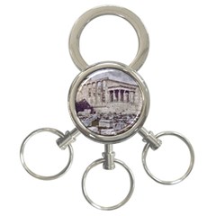 Erechtheum Temple, Athens, Greece 3-ring Key Chain by dflcprintsclothing